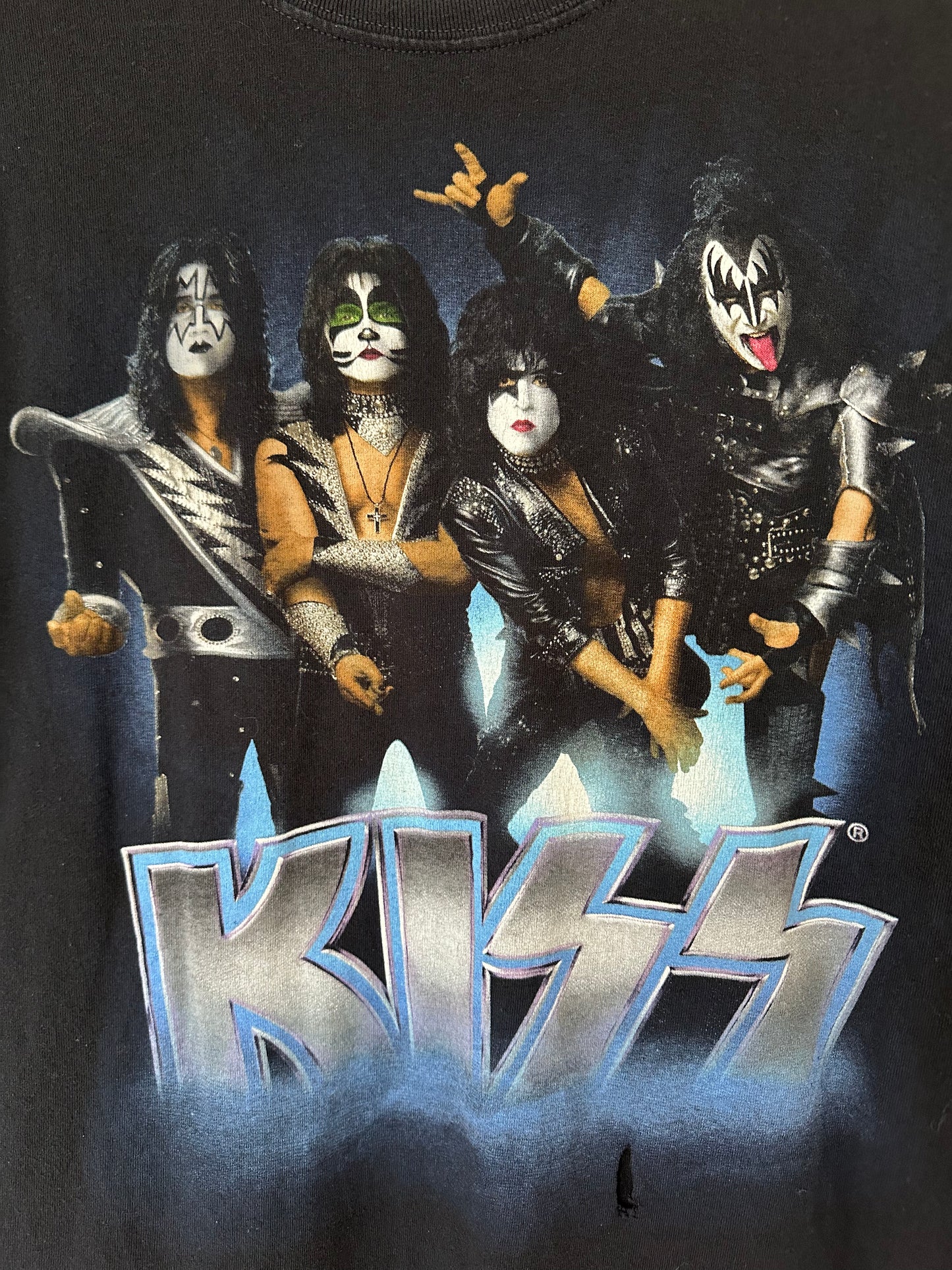 VINTAGE KISS FRONT PRINT TOUR TEE