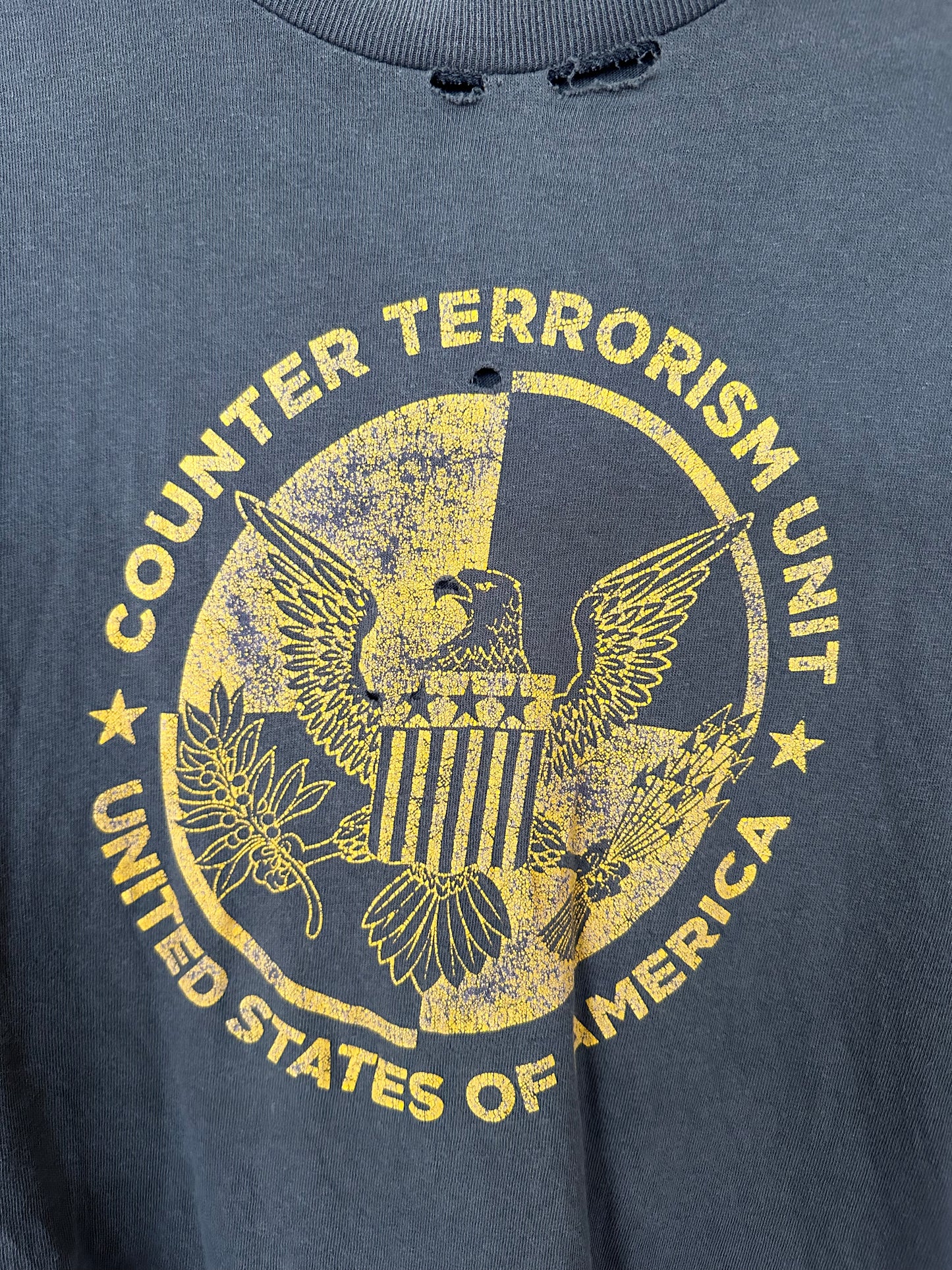 VINTAGE COUNTER TERRORISM DIVISION T-SHIRT