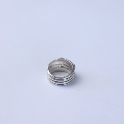 Chrome Hearts Silver Dagger Ring Size 9