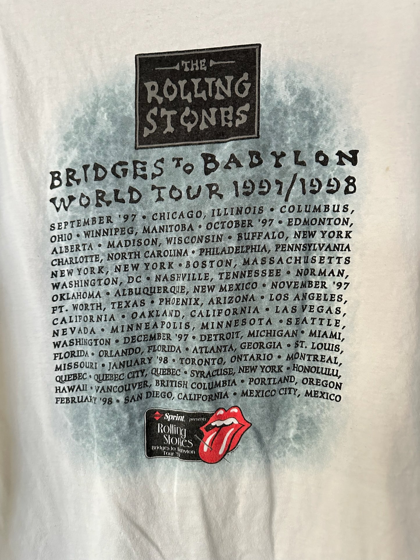 The Rolling Stones Bridges To Babylon 1997