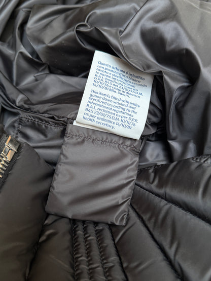 Moncler + Rick Owens Black Megapenta Flight Bomber Jacket