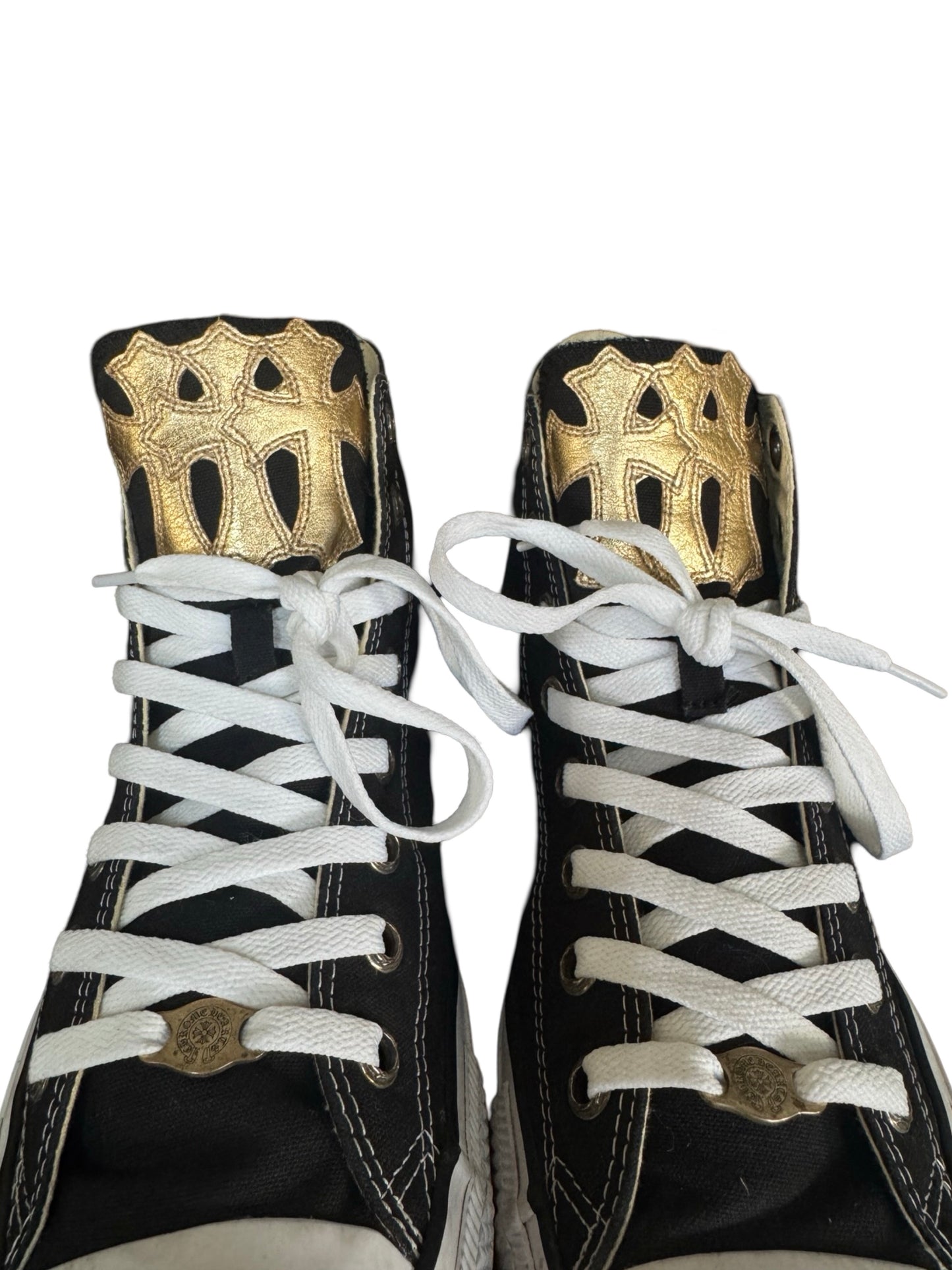 CH Converse 1/1 W Gold Crosses