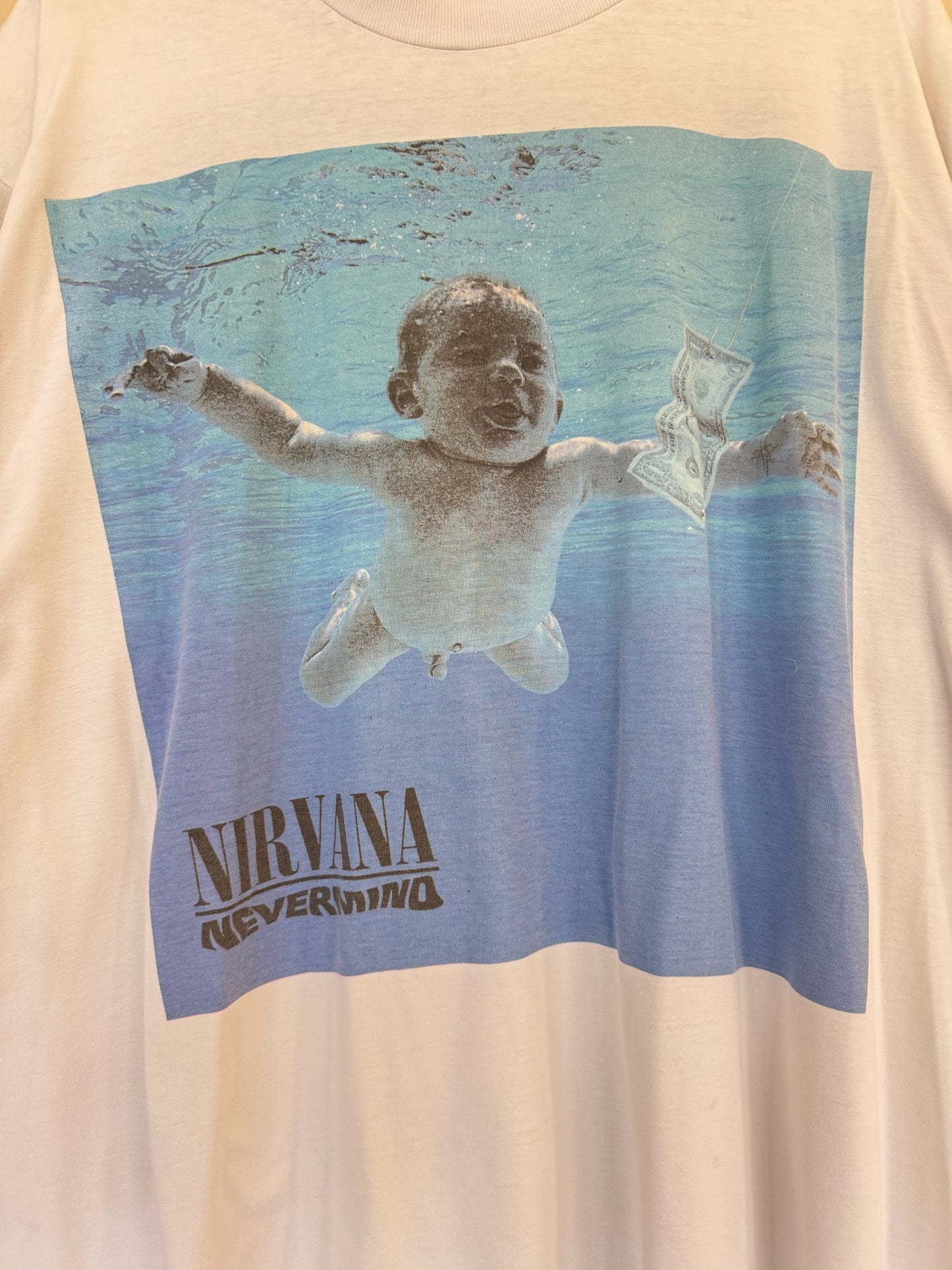 VINTAGE NIRVANA 'NEVERMIND' T SHIRT GRAIL