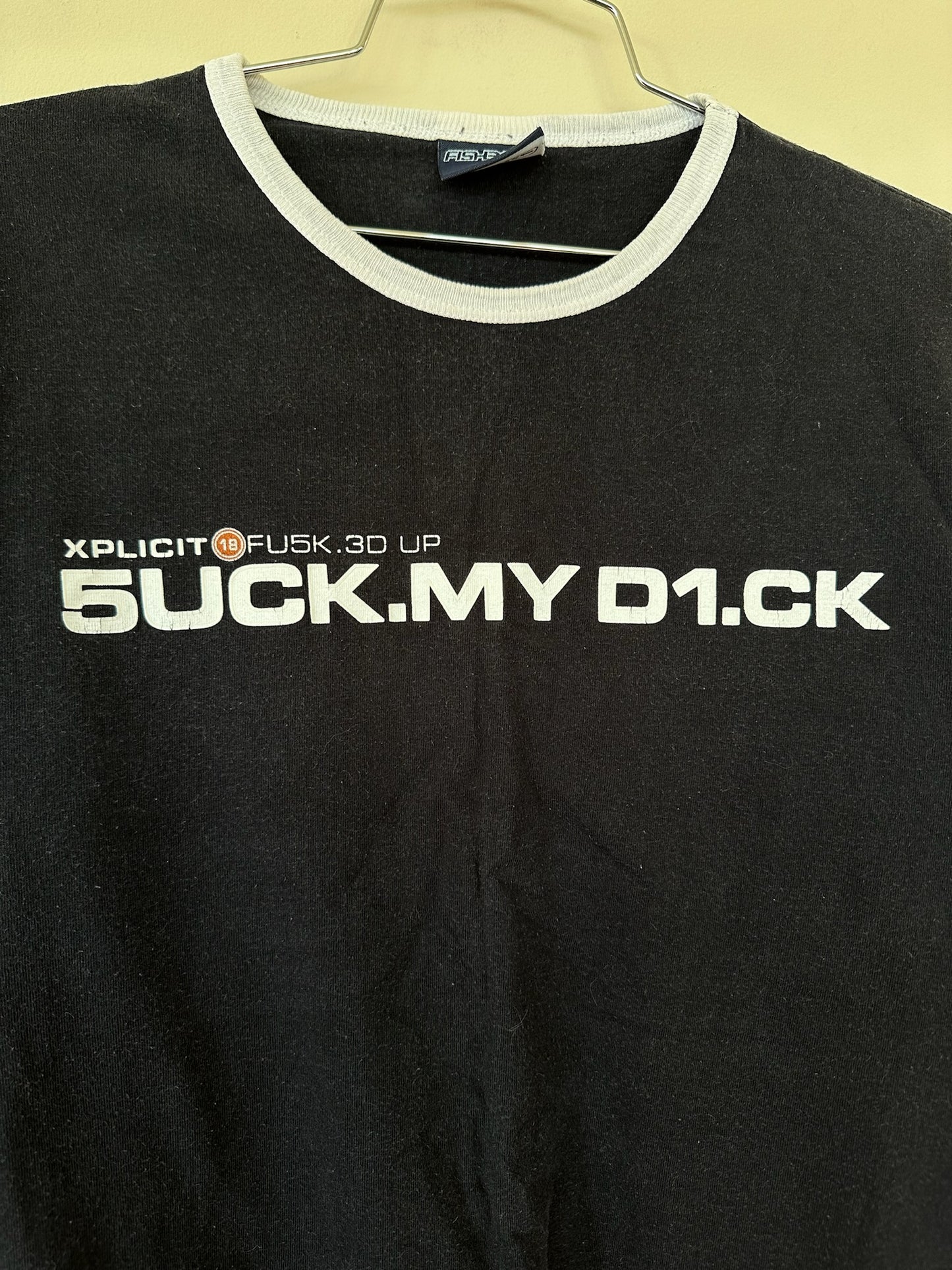 5uck My D1ck Tee Black