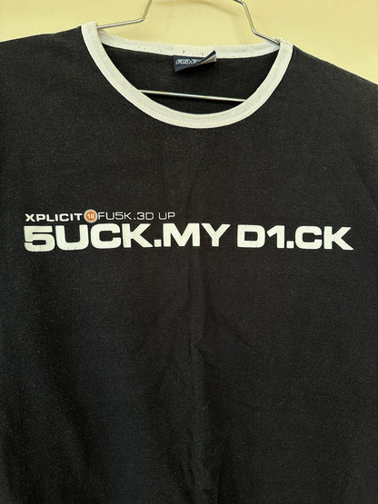 5uck My D1ck Tee Black