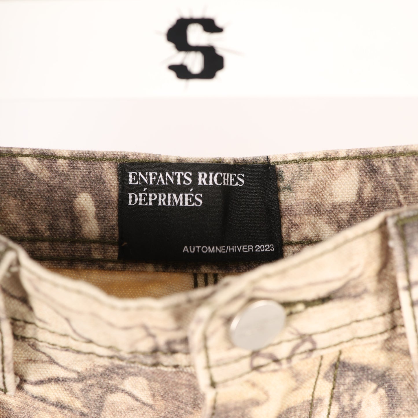 ERD Real Tree Distressed Camo Carpenter Pants SZ 30