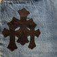 CHROME HEARTS LEVI'S 517 ORANGE TAB