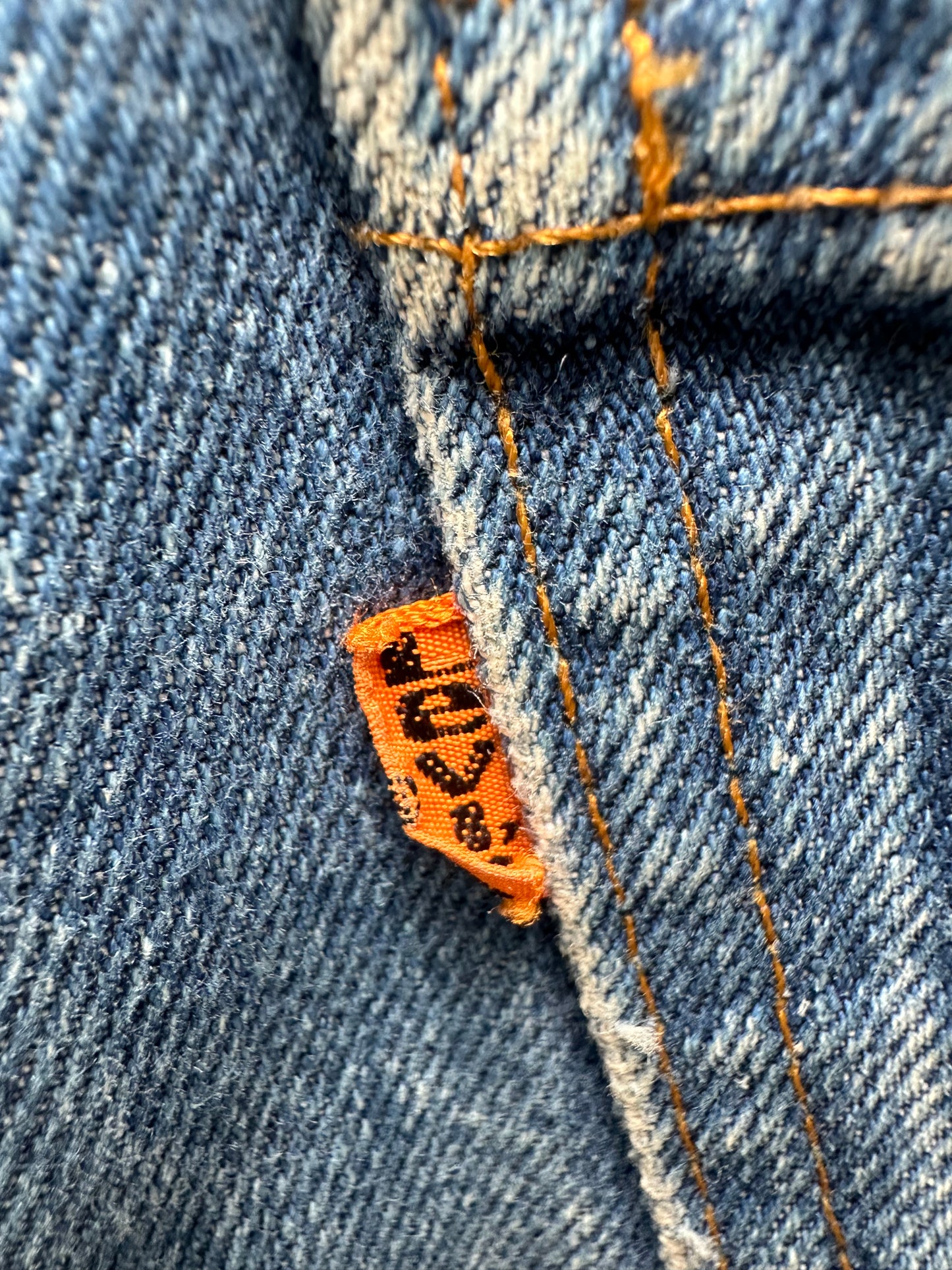 CHROME HEARTS LEVI'S 517 ORANGE TAB