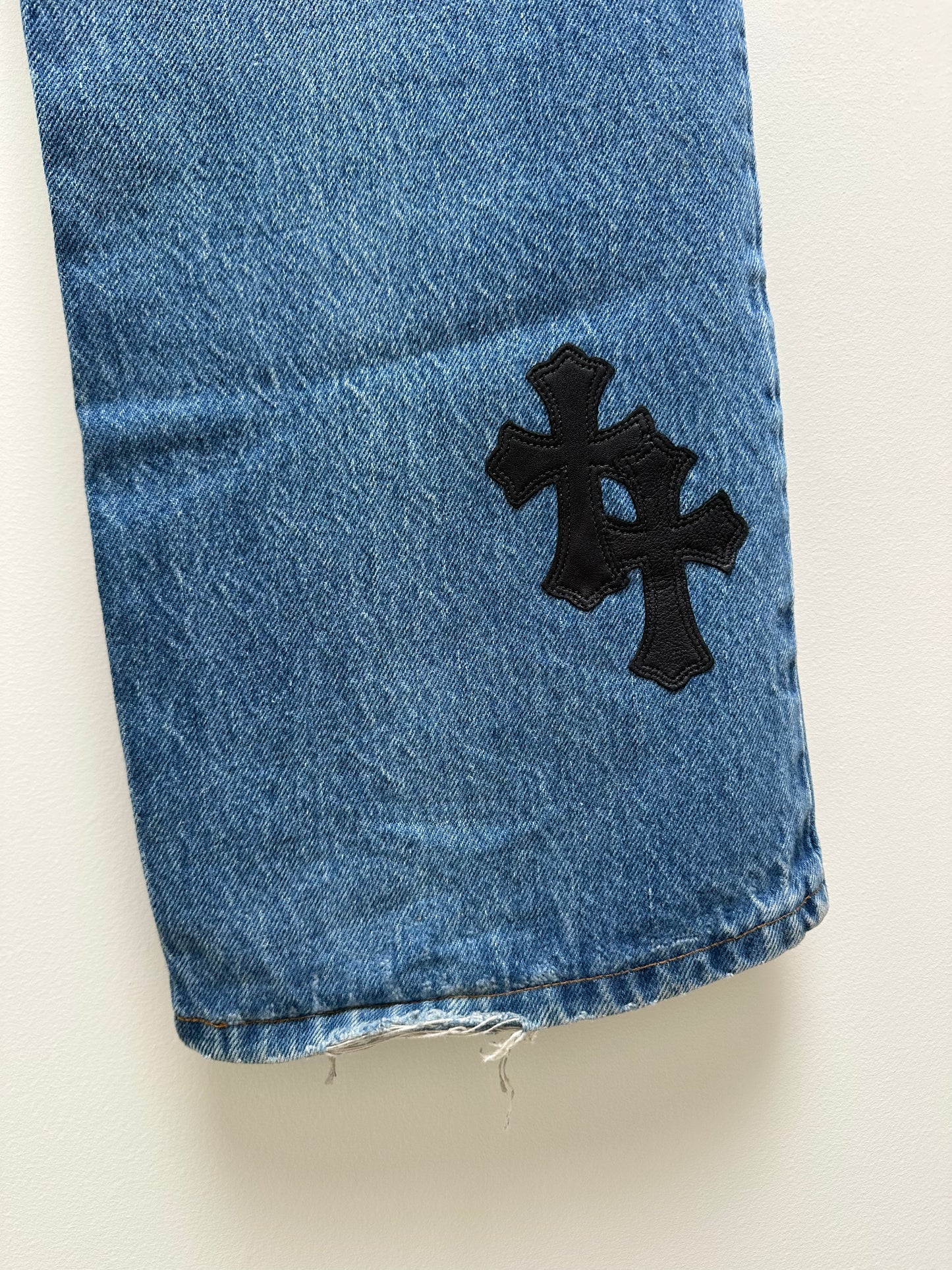 CHROME HEARTS LEVI'S 517 ORANGE TAB