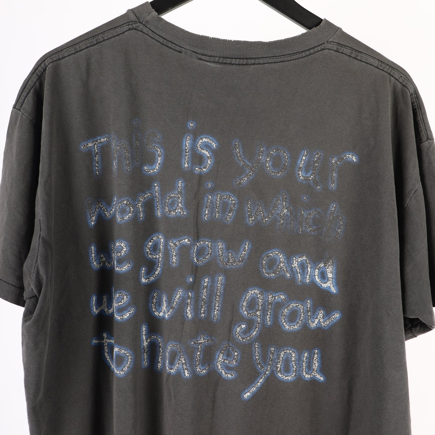 MARILYN MANSON FADED THRASHED T-SHIRT