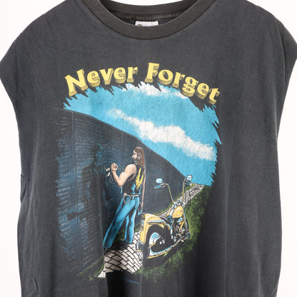 NEVER FORGET CUT OFF SHIRT