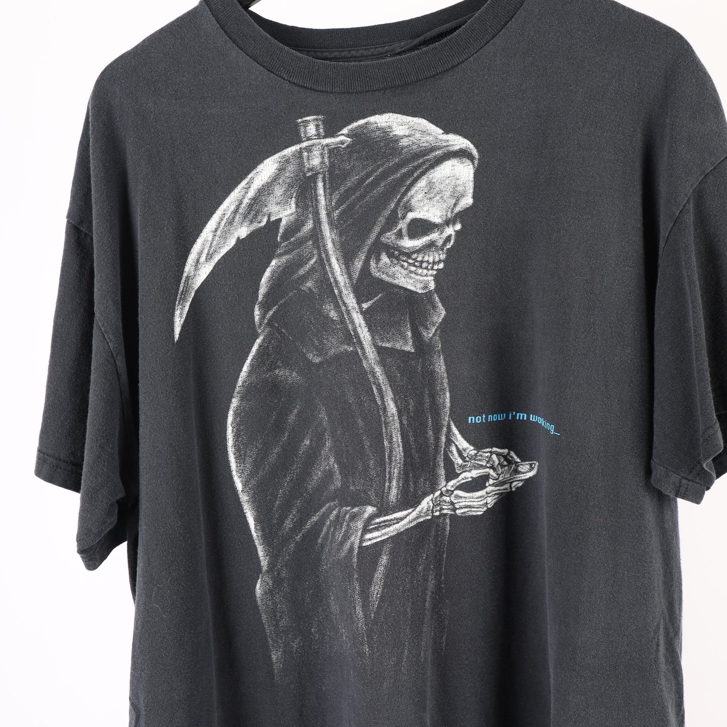 GRIM REAPER NOT NOW IM WORKING TEE