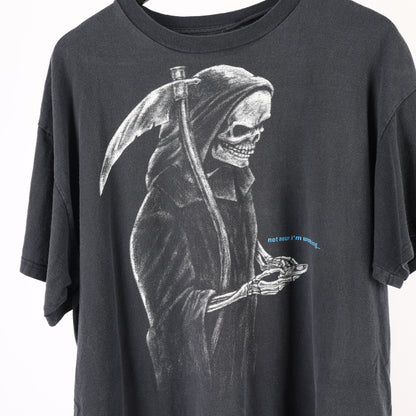 GRIM REAPER NOT NOW IM WORKING TEE