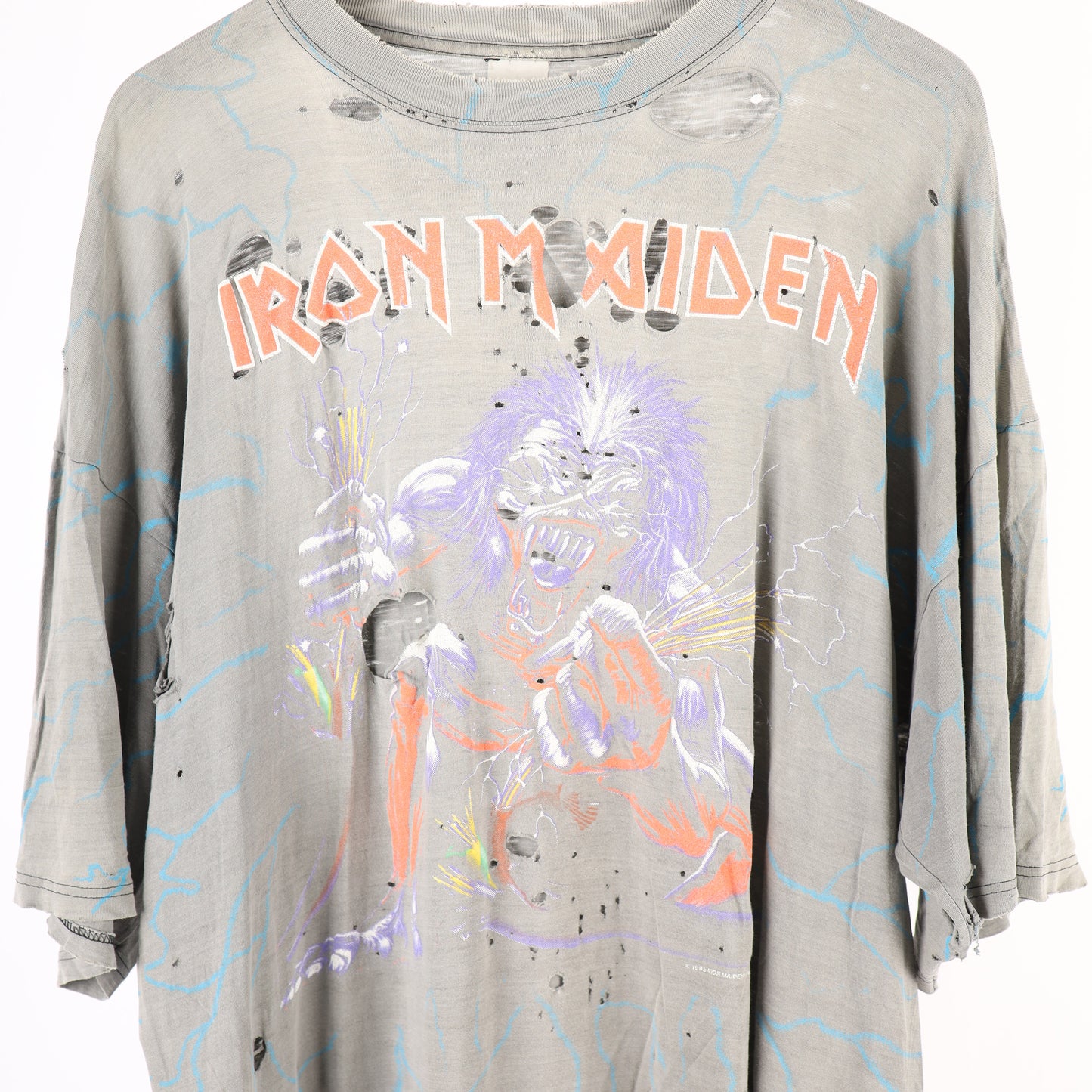 IRON MAIDEN A REAL LIVE TOUR SHIRT