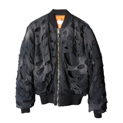 ALEXANDER DIGENOVA OIL WASH FADED BOMBER