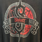 SLIPKNOT MAGGOT VINTAGE THRASHED TEE BLACK/RED