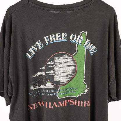 VINTAGE THRASHED HARLEY WOLF TEE