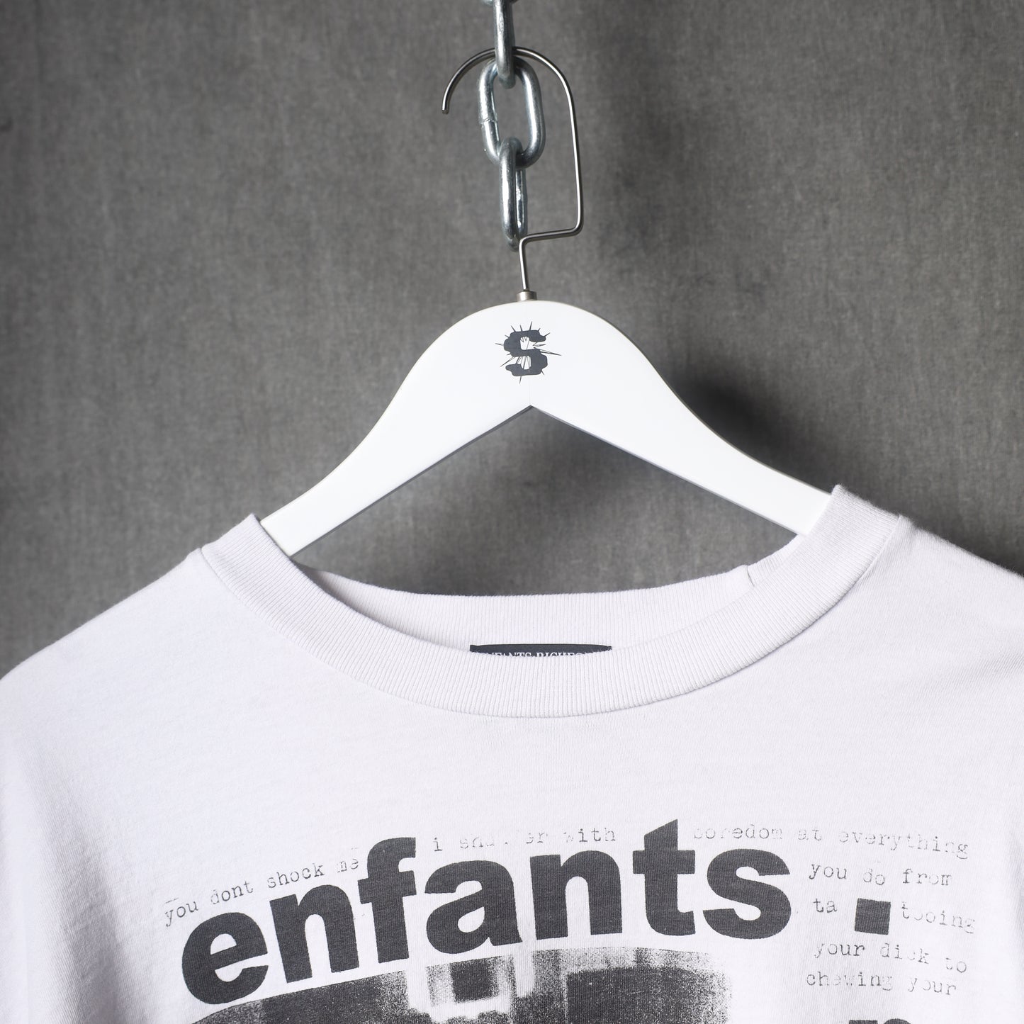 ERD WHITE 'MY UNDERGROUND TRICYCLE' LONGSLEEVE