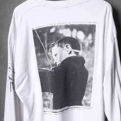ERD WHITE 'MY UNDERGROUND TRICYCLE' LONGSLEEVE