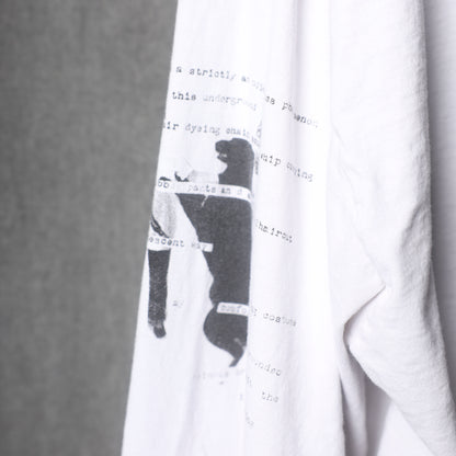 ERD WHITE 'MY UNDERGROUND TRICYCLE' LONGSLEEVE