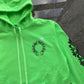 Chrome Hearts Ultra Miami Music Week Neon Green Floral Hoodie