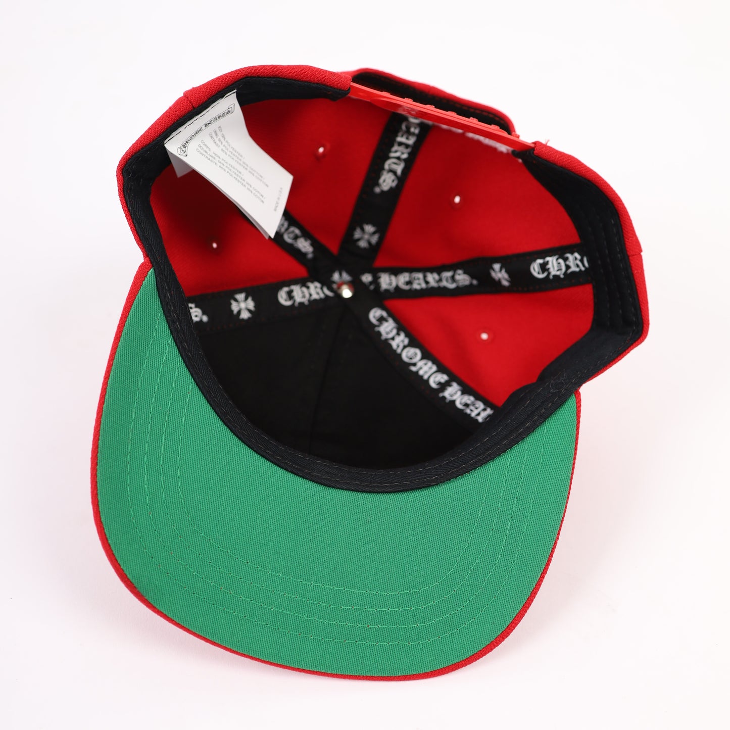 CH RED 6 PANEL HAT
