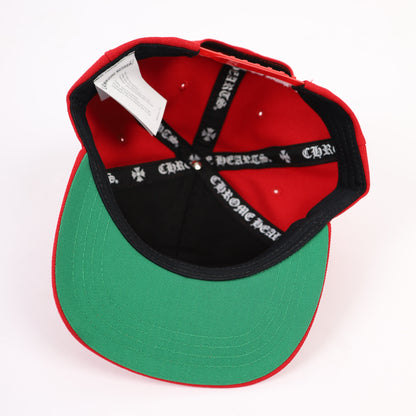 CH RED 6 PANEL HAT