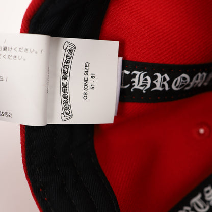 CH RED 6 PANEL HAT