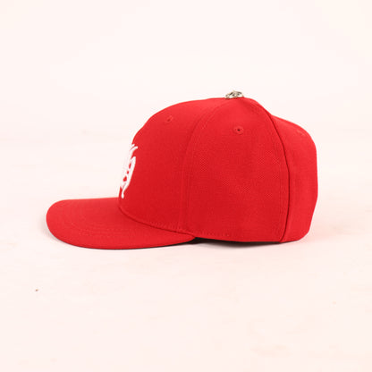 CH RED 6 PANEL HAT