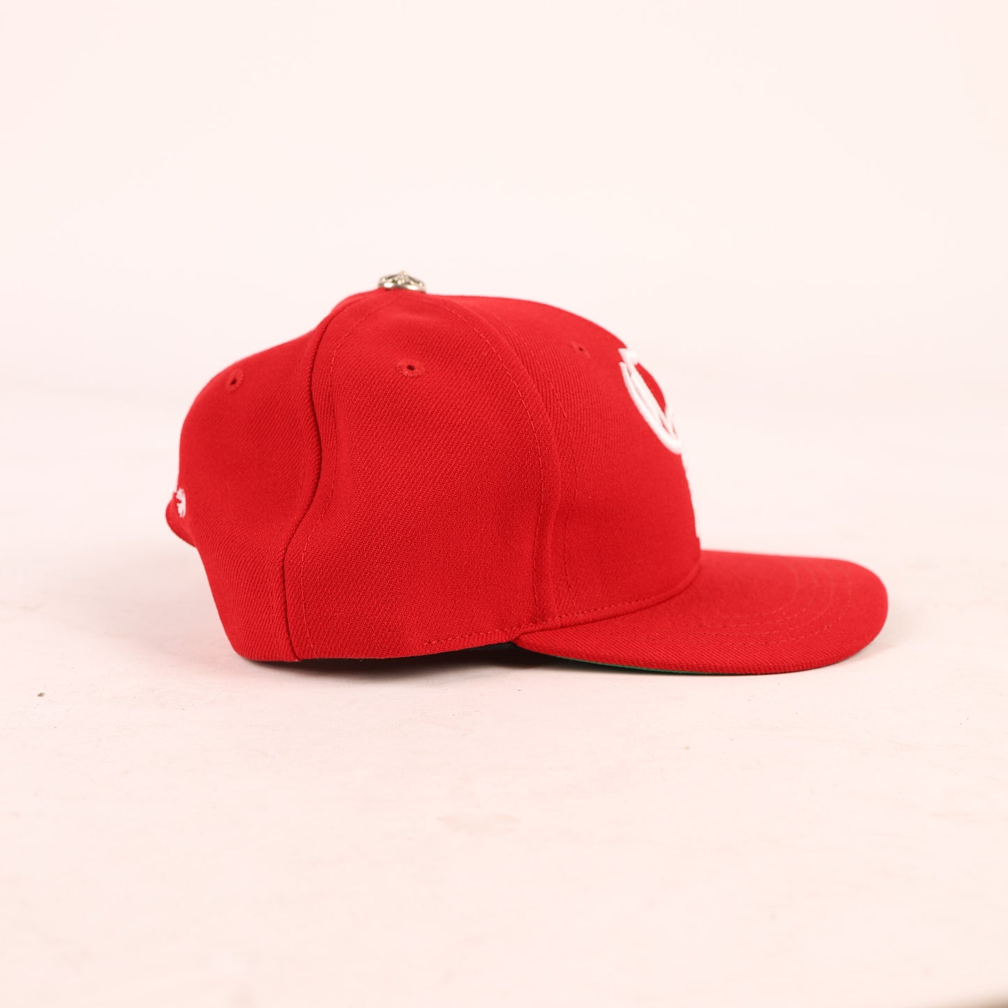 CH RED 6 PANEL HAT