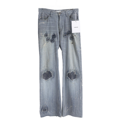 Number Nine Pinstripe Painter Pants A/W 2001