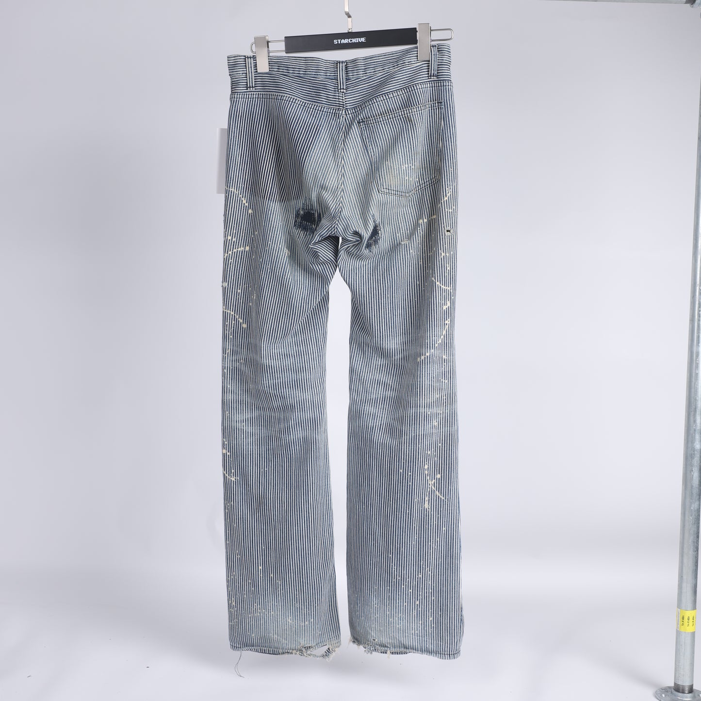 Number Nine Pinstripe Painter Pants A/W 2001