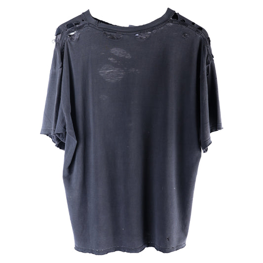 CODESEVEN BOXY CROPPED VINTAGE T-SHIRT