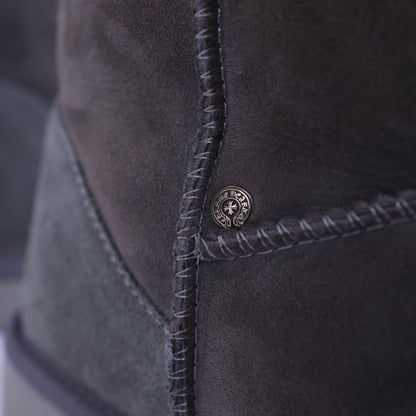 CHROME HEARTS GREY MID TRIPLE CROSS UGGS