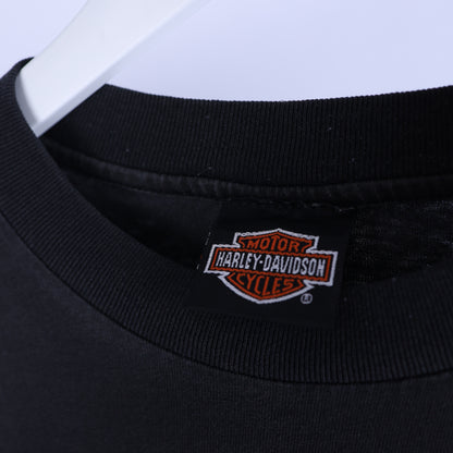 VINTAGE HARLEY DAVIDSON EMBLEM FLAME LONG SLEEVE T-SHIRT