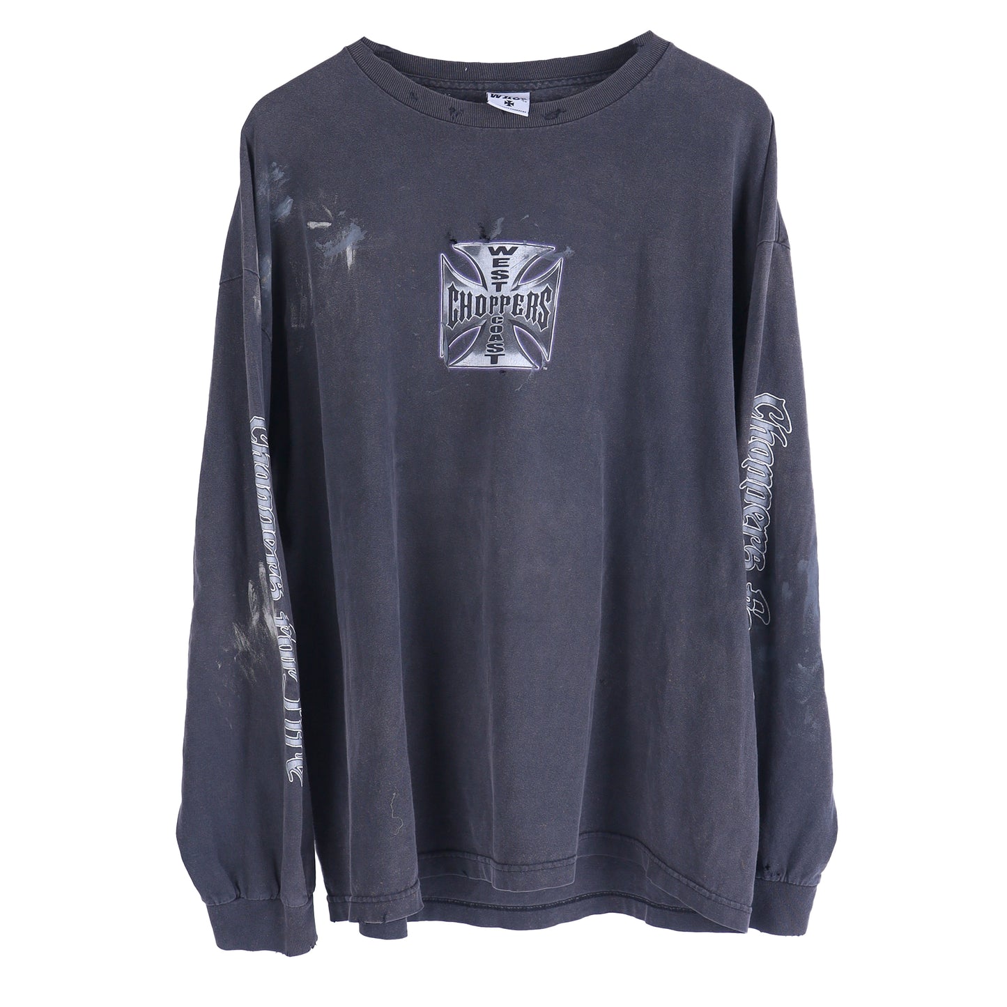 WCC WEST COAST CHOPPERS THRASHED LONG SLEEVE