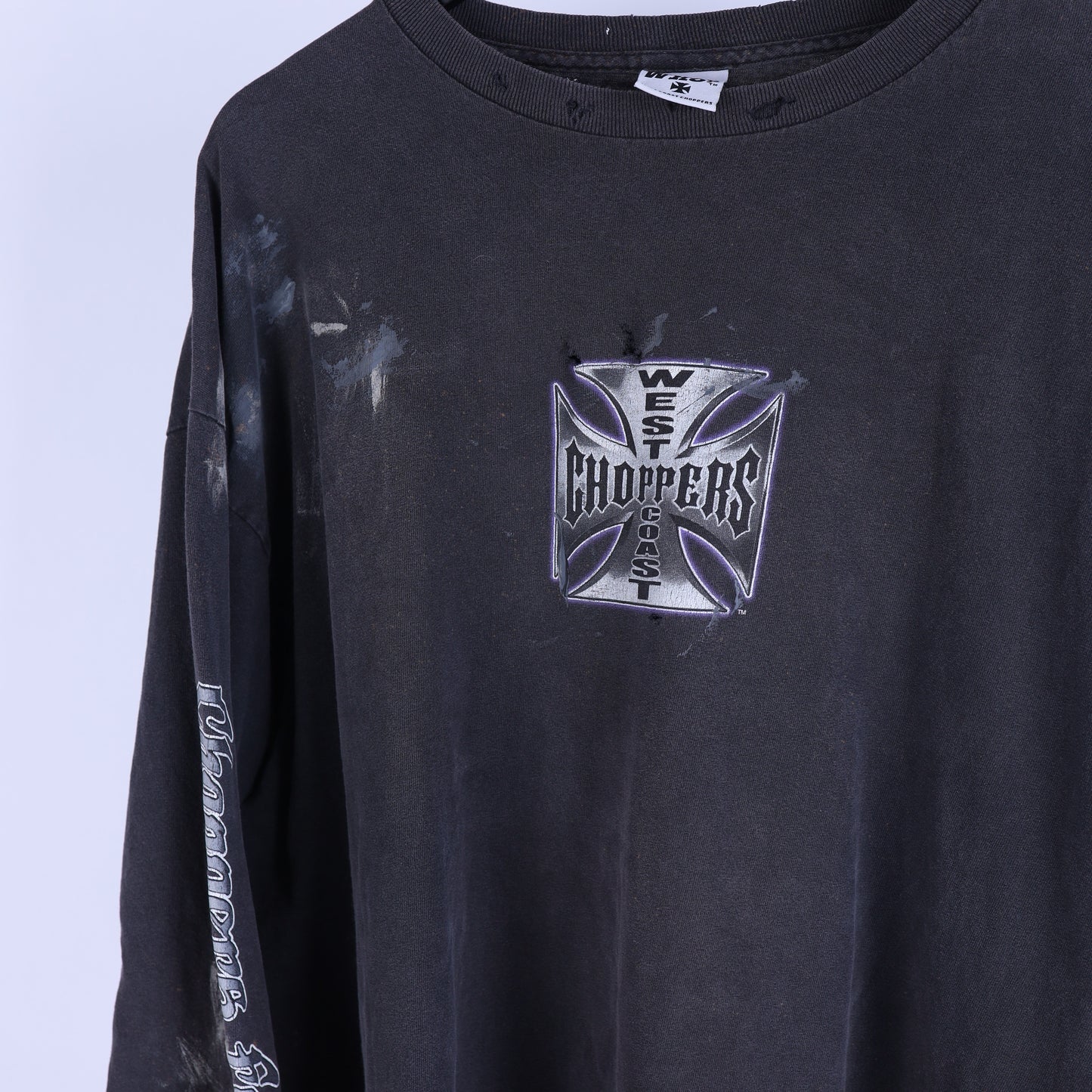 WCC WEST COAST CHOPPERS THRASHED LONG SLEEVE