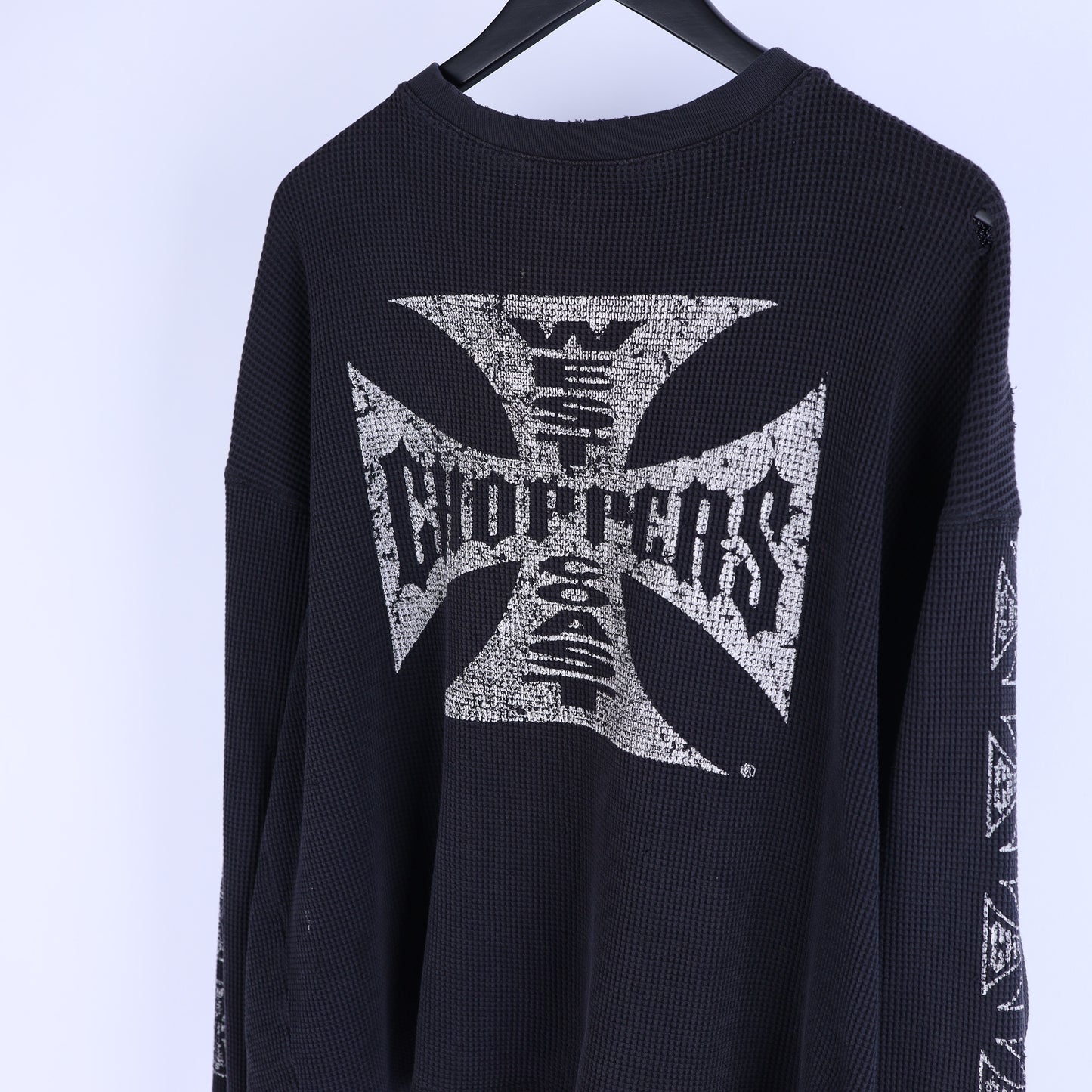 BLACK WCC WEST COAST CHOPPERS THRASHED THERMAL