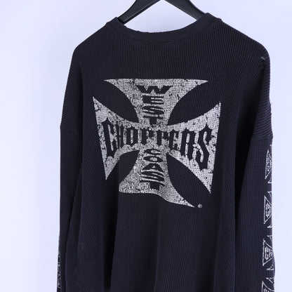 BLACK WCC WEST COAST CHOPPERS THRASHED THERMAL