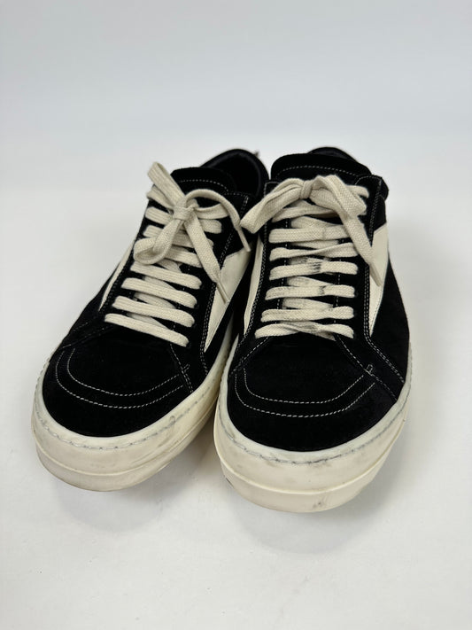 Black Suede Vintage 'Strobe' Sneakers