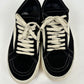 Black Suede Vintage 'Strobe' Sneakers