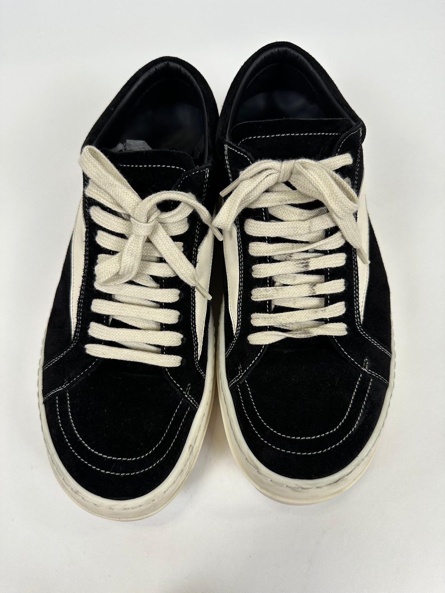 Black Suede Vintage 'Strobe' Sneakers