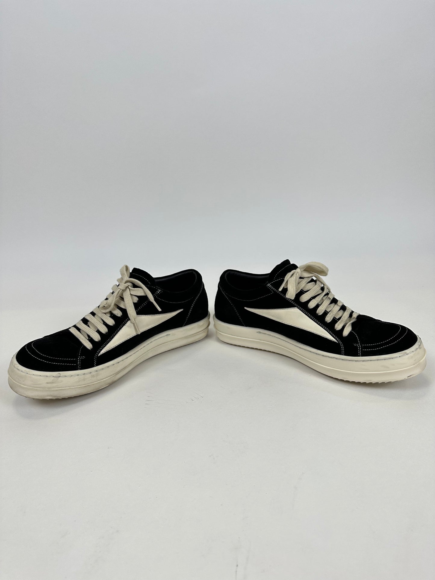 Black Suede Vintage 'Strobe' Sneakers