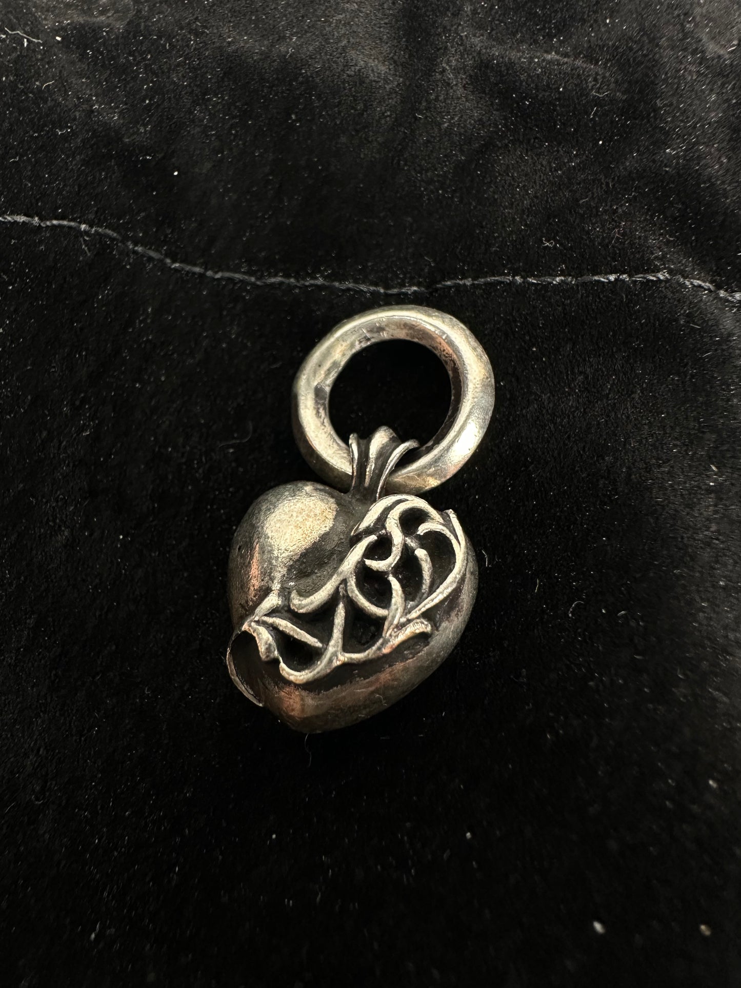 STERLING SILVER .925 HEART PENDANT