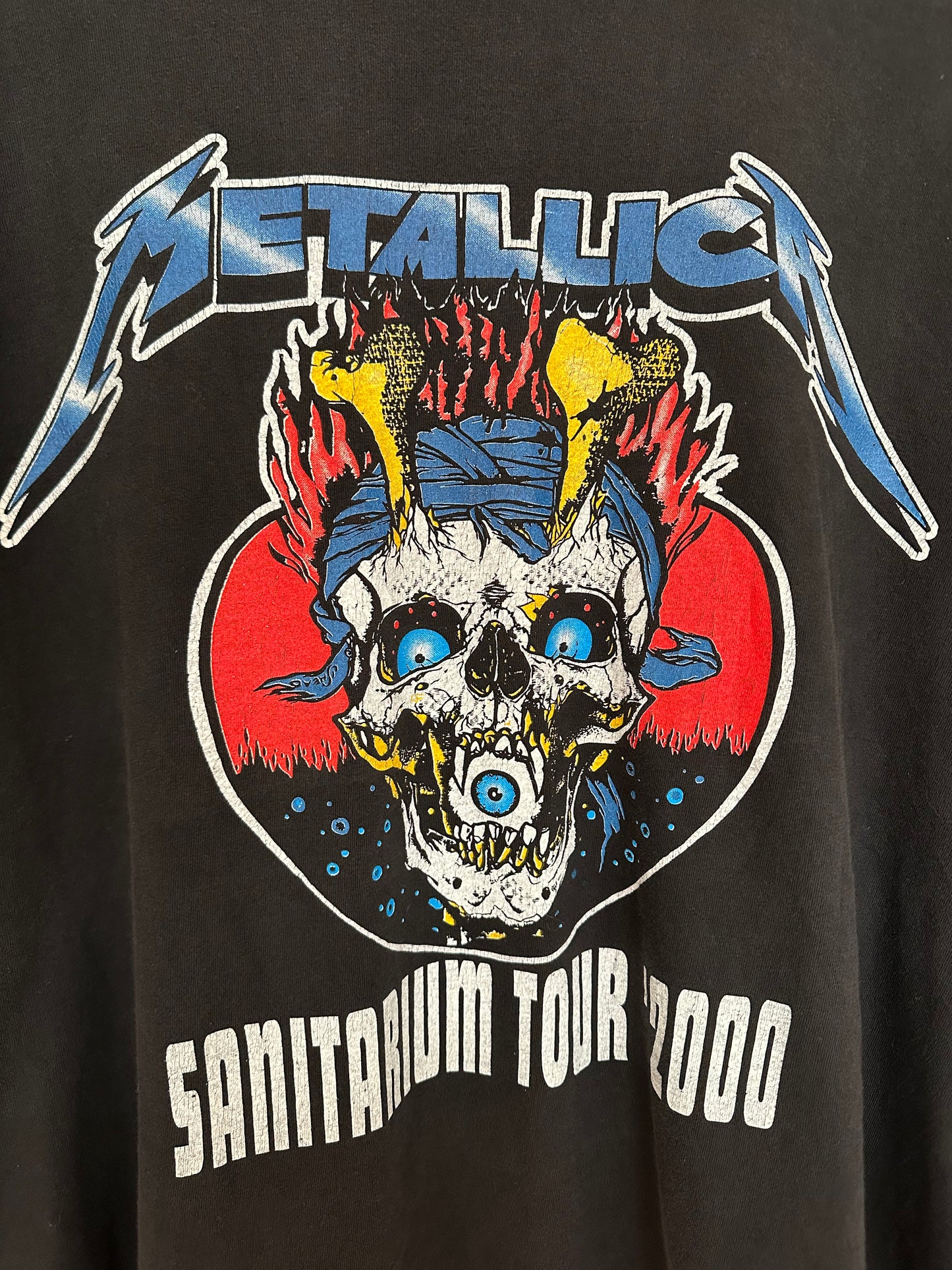 METALLICA 2000 STADIUM TOUR VINTAGE T SHIRT