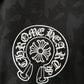 CHROME HEARTS BLACK CROSS ZIP HOODIE