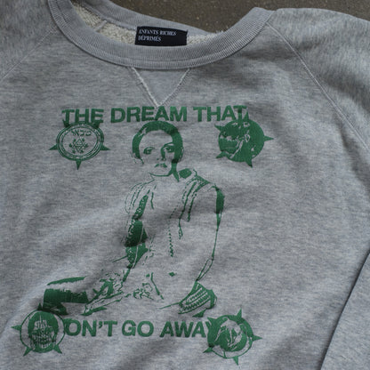 ERD THE DREAM THAT WON'T GO AWAY RAGLAN CREWNECK SWEATSHIRT