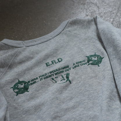 ERD THE DREAM THAT WON'T GO AWAY RAGLAN CREWNECK SWEATSHIRT
