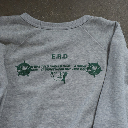 ERD THE DREAM THAT WON'T GO AWAY RAGLAN CREWNECK SWEATSHIRT