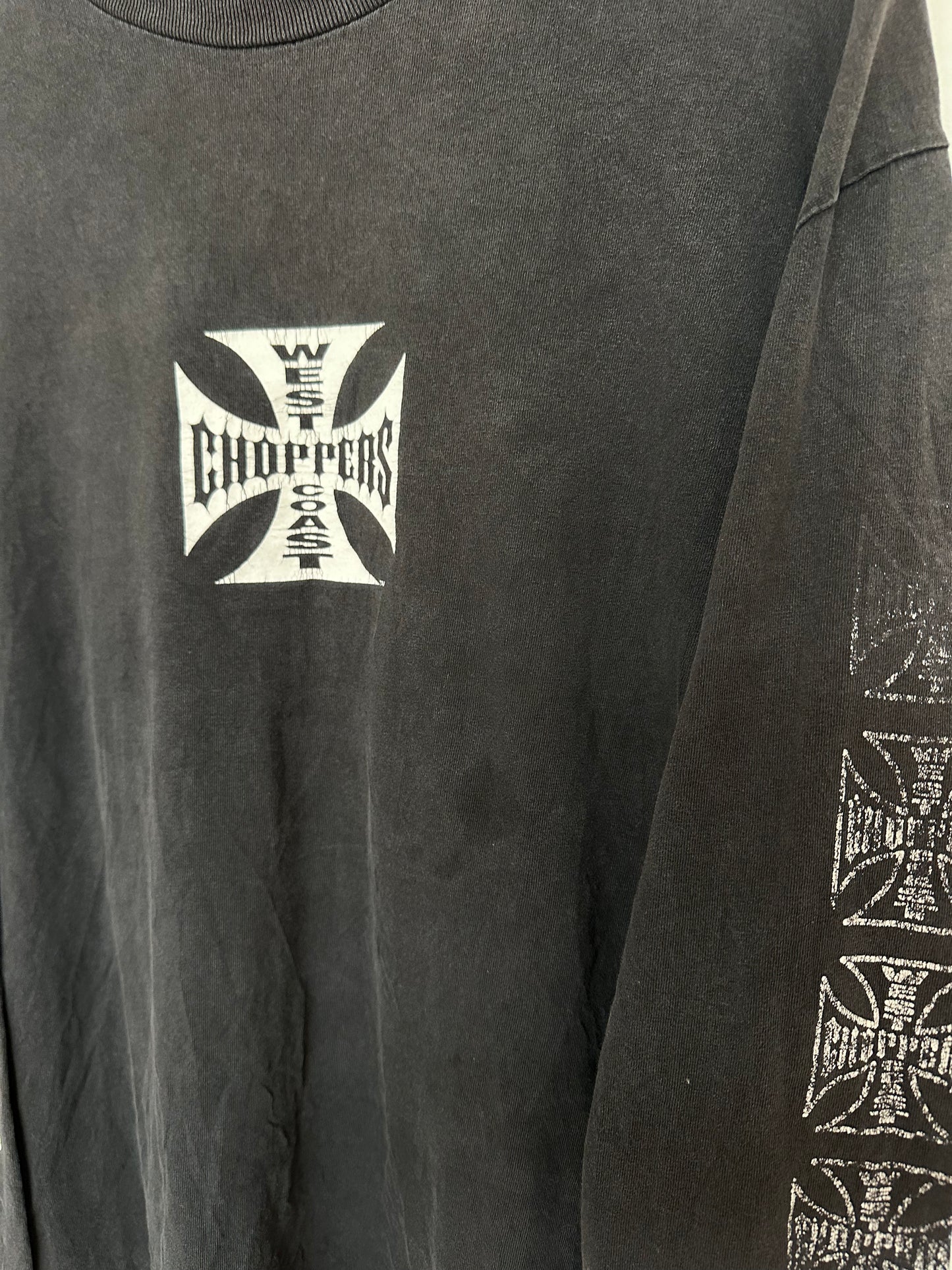 WCC WEST COAST CHOPPERS FADED THRASHED LONG SLEEVE